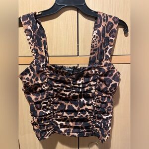 Leopard Print Express Medium Tank Top (NEW WITH TAGS)
